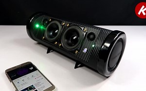 如何PVC管制作低音蓝牙音箱 How To Make Boombox Bluetooth Speaker From Pipe Plastic