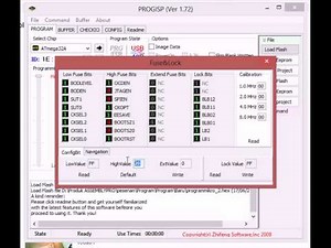 Cara Setting Fuse Bit Mikrokontroler AVR Menggunakan ProgISP