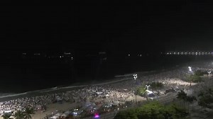 Brazil welcomes New Year at Copacabana Beach
