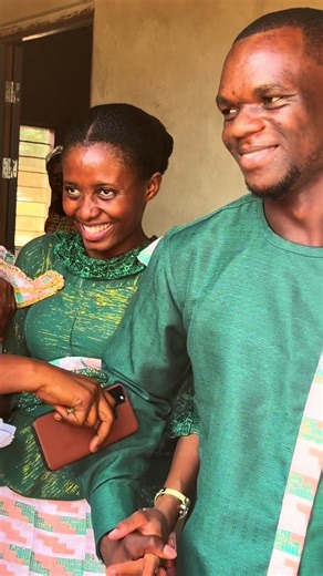 Engagement Ceremony of a Natural African Bride