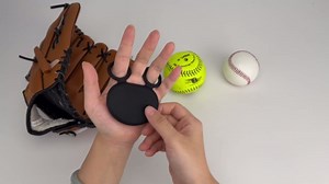 Baseball Softball Glove Sting Pad Pro Hand Protector, Air Buffering, Palm Shock Stop Fits Left or Right Hand