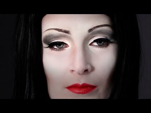 MORTICIA I THE ADDAMS FAMILY Halloween Makeup Tutorial