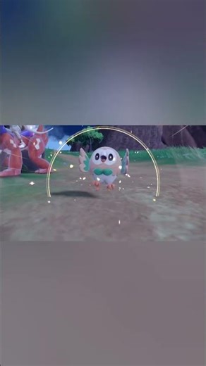 Pokemon Scarlet Shiny Hunting Rowlet Part 33 #shorts