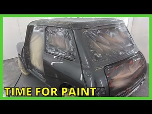 CLASSIC MINI MPI RESTORATION - BACK FROM PAINT EP9