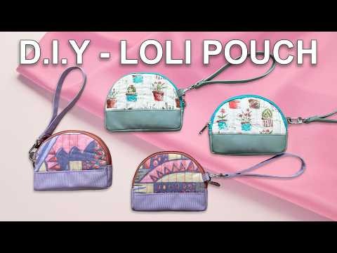 DIY - Loli Pouch - Step by step tutorial with FREE PDF pattern