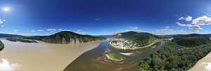 Yukon/Klondike River confluence (aerial) 360 Panorama | 360Cities