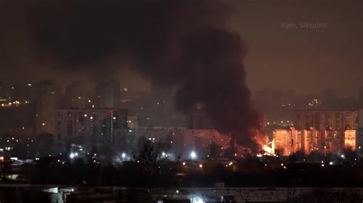 Russian air attack knocks out power for over a million Ukrainians