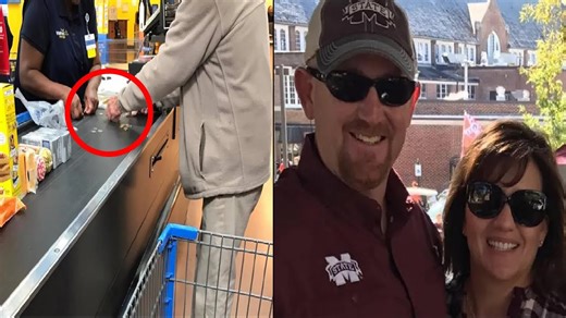 Old Man Embarrassed In Check Out Line, Until Cashier Does This