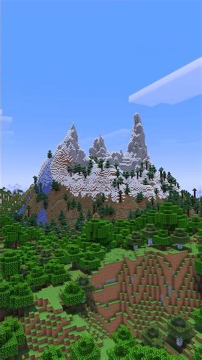 This Minecraft Pillager Outpost Mountain Seed Is Incredible!