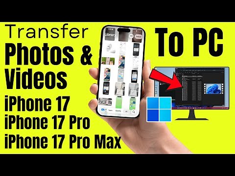 How to Transfer Photos/Videos from iPhone 17 to PC (4 EASY Ways) - 17 Pro, 17 Pro Max to Windows 11