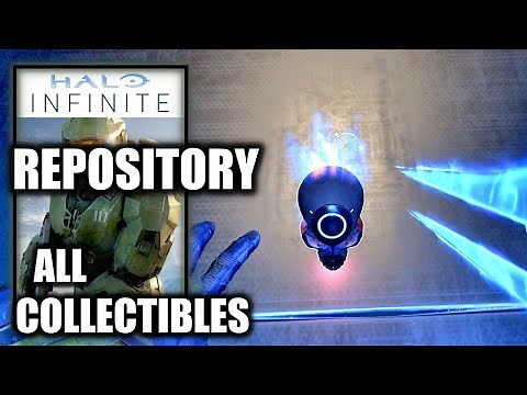 Halo Infinite - Repository All Collectible Locations (All Skulls & UNSC Audio Logs)