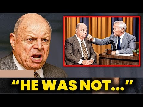 Before Death, Don Rickles Exposed The Truth About Johnny Carson