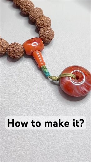 Tie Your Bracelet and Attach a Charm #shorts #shortsfeed #diy #craft #diycrafts #handmade