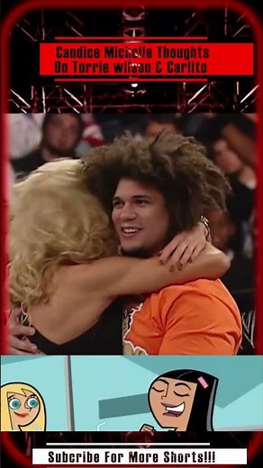 Candice Michelle Thoughts On Torrie Wilson & Carlito #WWERAW