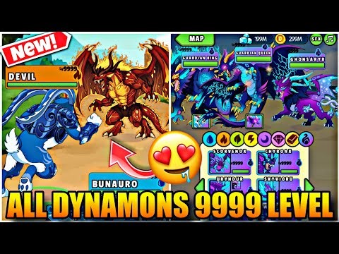 New Update! Dynamons World Mod Apk 1.12.65 😱| All Dynamons 9999 Level 🔥| Super Ultra Mod