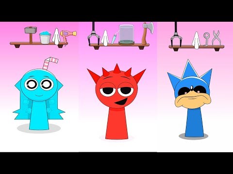 Ohh NO! AQUA 🆚 RADDY 🆚 SONIC EXE Sprunki Incredibox Animation