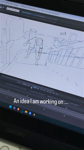 Adhit on Instagram: "Animation doodle I was working on and off for sometime!!"