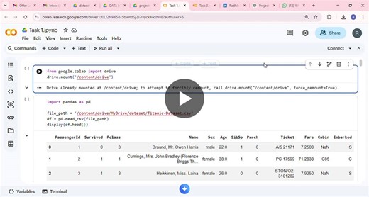 #datascience #machinelearning #python #projectshowcase #codsoft #learningjourney | Radhika Khanapurkar