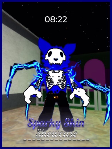 Sparky Skin Showcase in Piggy Roblox Gameplay