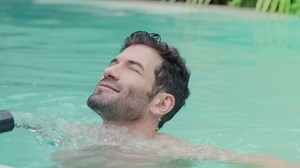 Electric Pool Heat Pump, 30,000 BTU Pool Heater, 8000 Gallons, WiFi Control, Titanium Heat Exchanger, Smart Inverter, for Above Ground and Inground Pools, 120V