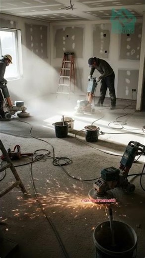 Incredible Floor Transformation | Satisfying Before & After Makeover #floortransformation #shorts