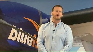 Our CEO, Rob Veron has released a short video, assuring our passengers of continued operation of all Blue Islands services, plus the addition of Exeter and Birmingham services and that passengers will soon be able to book once again at www.blueislands.com | Blue Islands