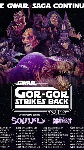 GWAR King Parrot & Soulfly?! Say no more! 🤘🔥 #shorts