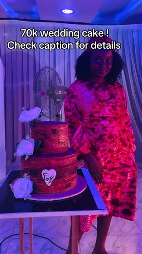 Affordable 70k Wedding Cake for Budget-conscious Couples