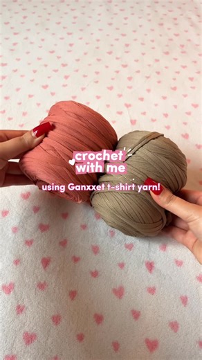Crochet By Olivia C ʚ♡ɞ on Instagram: "Let’s crochet together using Ganxxet’s new yarn!🩷Aka one of the best t-shirt yarns I’ve tried!✨ Ganxxet’s new t-shirt yarn is soooo smooth and its stretchiness makes it so easy to work with. Also, how cute does this keychain look with the yarn…obsessed.🧶 Make sure to check out the links in my bio ( ̆ 3 ̆)♥ • • #beginnercrochet #lifestyle #easycrochettutorial #handmade #smallbusiness #aesthetic #christmas #holidayseason #merrychristmas #happyholiday #selfl