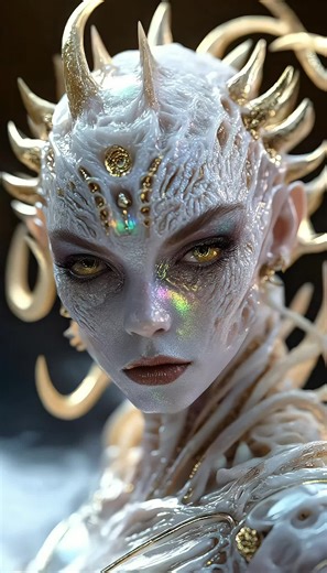 Exploring Dark Aesthetics in Alien Hybrid Morphs