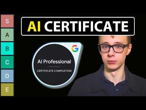 Google's NEW AI Professional Certificate (FULL REVIEW)