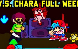 Friday Night Funkin' - V.S. Chara FULL WEEK - FNF Mods