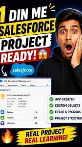 Salesforce Admin Project Day 2 🔥 | Custom Objects, Fields & Records Explained #salesforce