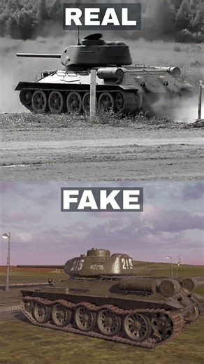T-34-85 Real vs Fake #panzerwar