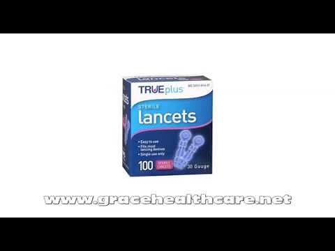 TRUEplus Sterile Lancets | www.gracehealthcare.net