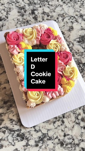 Hey @Dyl since your bf can’t get one of my cookie cakes to eat since it’s too far away, he hopes this video of one for you will be ok for your birthday 😁 hope you like it and have a great birthday!! #cookiecake #d #lettercake #bakingasmr #bluecottagebakery