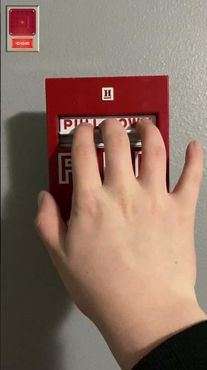 Pulling Fire Alarm Pull Stations #firealarm #intrusivethoughts #prank