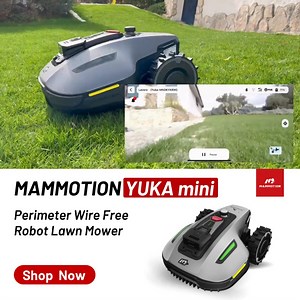26 reactions | Hi YUKA, Start Mowing. MAMMOTION YUKA mini Transforms Your Lawn into a Living Art with a Few Taps. 烙 UltraSense AI Vision ⚡️ 10-min Setup - No Perimeter Wire Needed ✨ Flawless Positioning, No Misses ✂️ Unleash Lawn Printing Technology  Manage up to 10 Mowing Regions ️ Obstacle Avoidance for 100+ Objects  Garden Monitoring Patrol | Mammotion | Facebook