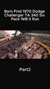 84K views · 1.1K reactions | Barn Find 1970 Dodge Challenger TA 340 Six Pack Will it Run Part2-005 | Classic Resurrections | Facebook