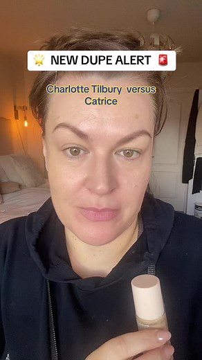 🚨 DUPE ALERT 🚨 Charlotte Tilbury or Catrice? Let me know what you think below ⬇️ | No Spring Chicken