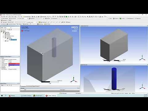 Boolean operation in spaceClaim- important for the conjugate heat transfer study- Part 1