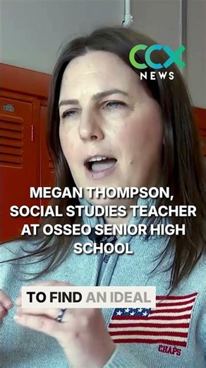 Osseo Teacher Wins National Award for Declaration of Independence Lesson #osseo #usashorts #usa