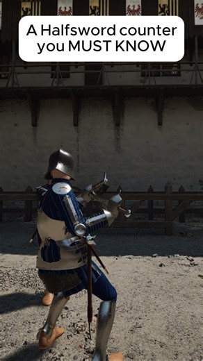 A HALF SWORD TECHNIQUE YOU MUST KNOW TO DEFEND ANY AXE USER