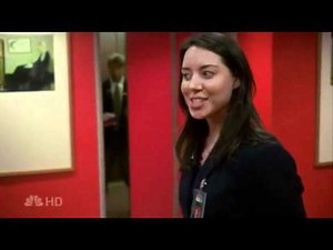 Aubrey Plaza in 30 Rock