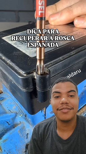 Dica para recuperar rosca espanada #oficinamecanica #mecanica #mecanico #mecânicoraiz #oficinas | OFFSETautomotiveCulture