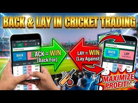 Back aur Lay Kya Hota h? What is Back and Lay in Betting? Cricket Trading for Beginners? #IPL 2026 