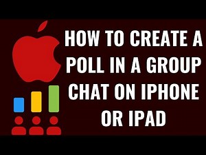 How to Create a Poll in a Group Chat on iPhone or iPad
