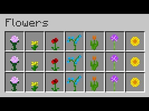 ✔ Minecraft: 15 Things You Didn't Know About Flowers