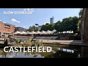 Castlefield Bowl, Manchester - 4K walk - Slow Scenes UK