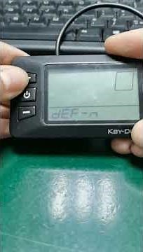 How to Reset the LCD Screen--ESKUTE